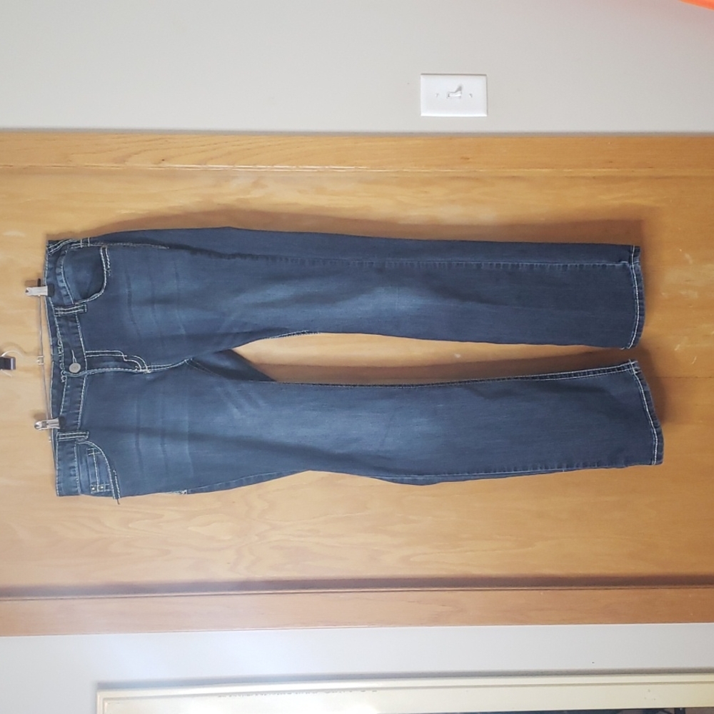 Maurices dark wash boot cut jeans